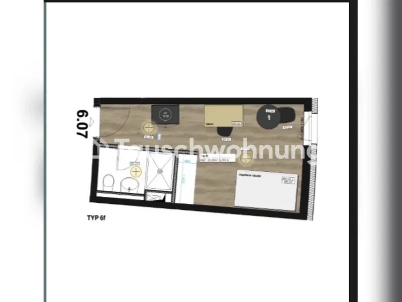 Tauschwohnung: 1-Zimmer-Flat in Tempelhof-Schöneberg tauschen — photo 1